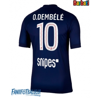 Paris Saint-Germain Ousmane Dembele #10 Tricou Fotbal Replică 2025-26 Barbati Acasa